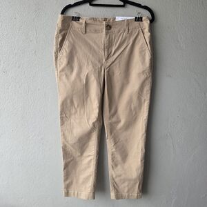 LOFT The Slim Khaki Mid-Rise Chino Ankle Pant Sz 2 NWT Tan